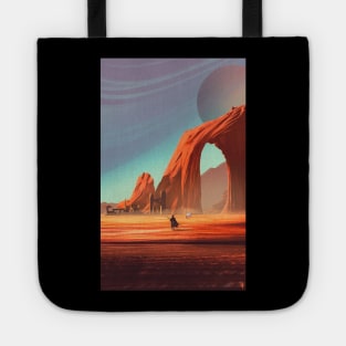 There's No Place Like Home - scifi digital painting design Tote