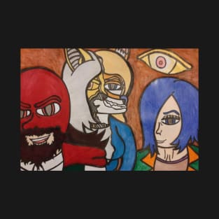 Villain montage (art by Captainkein) T-Shirt