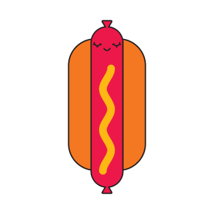 Hot dog with a face T-Shirt