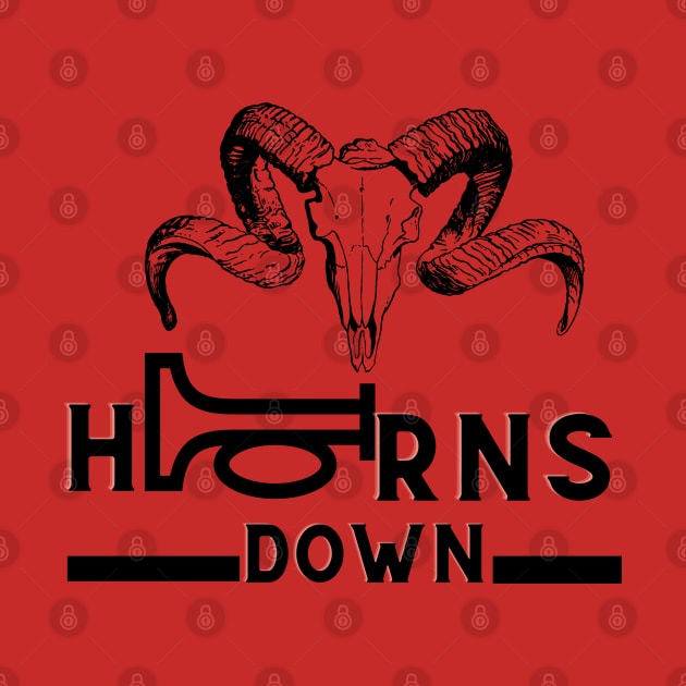 Bull  Horns Down by O.M design