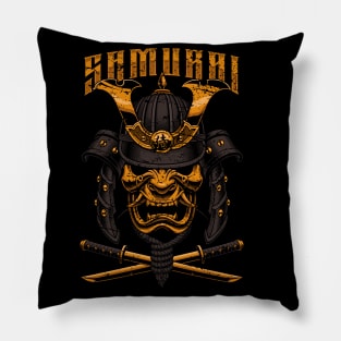 Japanese Samurai Warrior Pillow