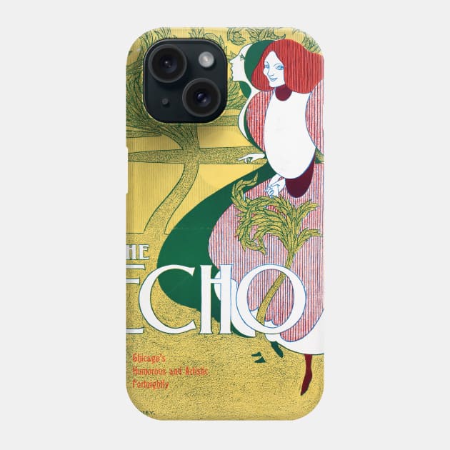 The Echo, 1895 Phone Case by WAITE-SMITH VINTAGE ART