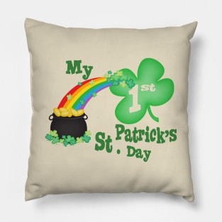 My First St. Patrick's Day Pillow