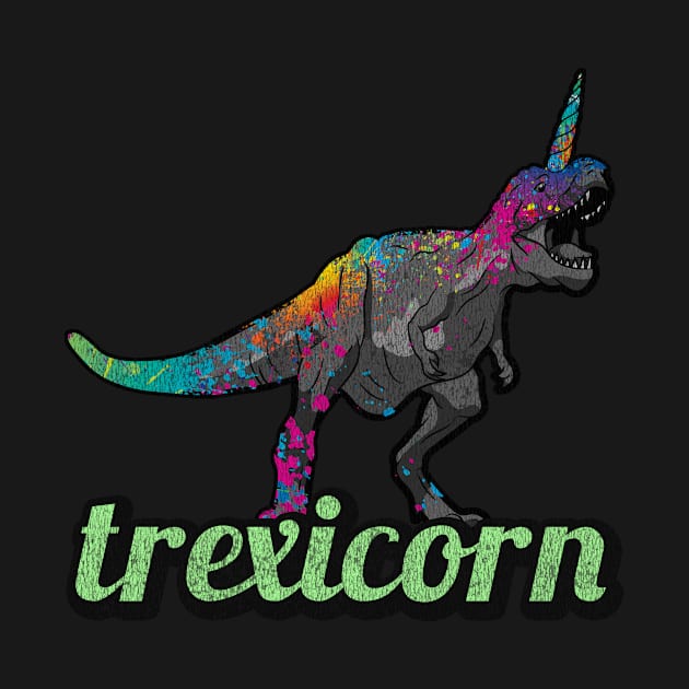 Trexicorn Shirt - Awesome Dinosaur Unicorn HyTrexicorn Shirt - Awesome Dinosaur Unicorn Hybrid Animalbrid Animal by BlueTshirtCo