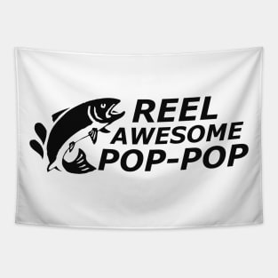 Fishing Pop Pop - Reel Awesome Pop - Pop Tapestry