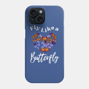 fly like butterfly 3 Phone Case