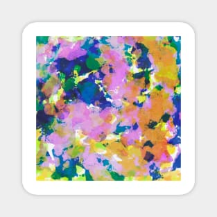Abstract Watercolor 9 Magnet