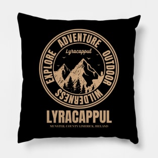 Mountain Hike In Lyracappul Ireland, Hiker’s HikingTrails Pillow