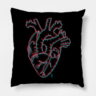 3d heart Pillow