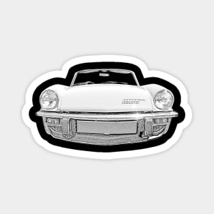 Triumph Spitfire 1970s British classic sports car Magnet