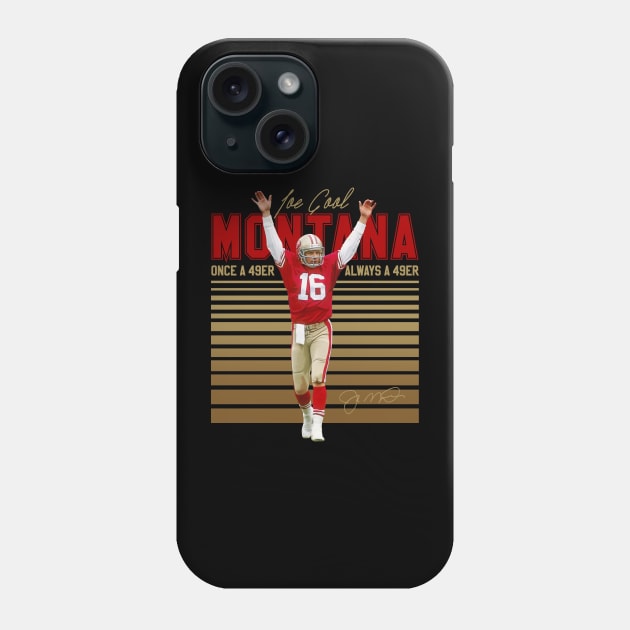 Joe Montana Phone Case by Juantamad