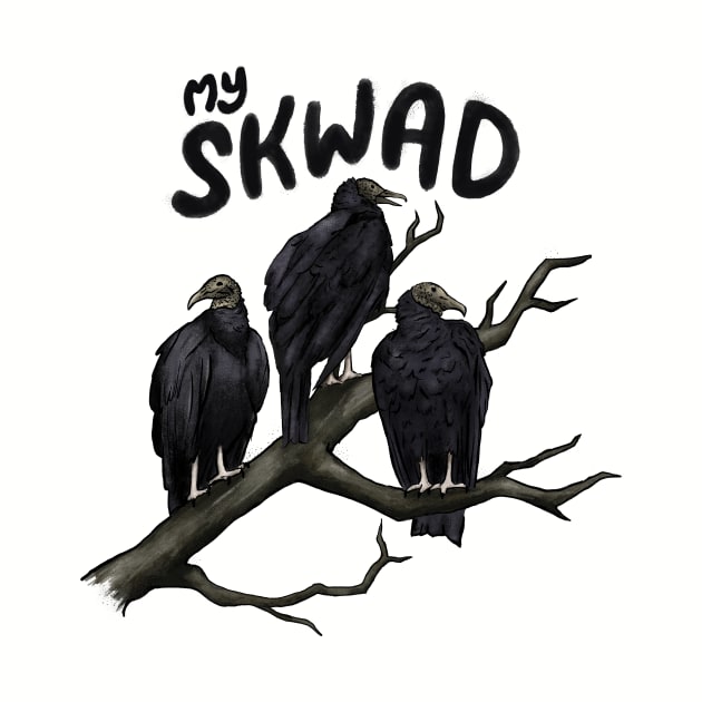 My Vulture Skwad by Animal Prints
