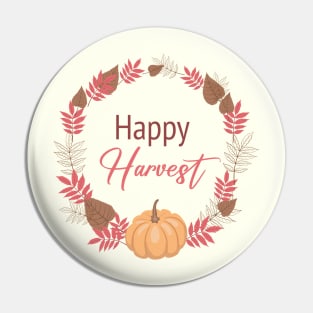 Happy Harvest Pin