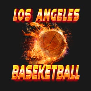 Graphic Sports Teams Name Los Angeles Personalized Basketball Vintage Styles T-Shirt