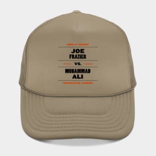 Ali vs. Frazier Hat