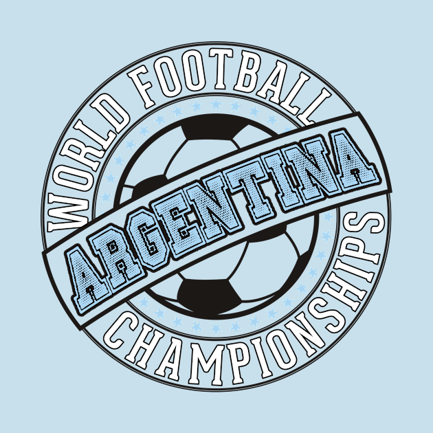 Argentina Stamp World Football Championship by Rebus28