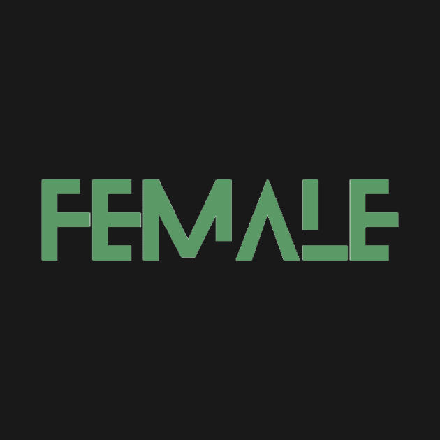 FEMALE font 5 by mcmetz