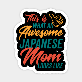 Awesome Japanese Mom looks like Magnet