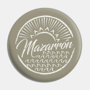 Mazarrón Sunrise Emblem - White Edition Pin