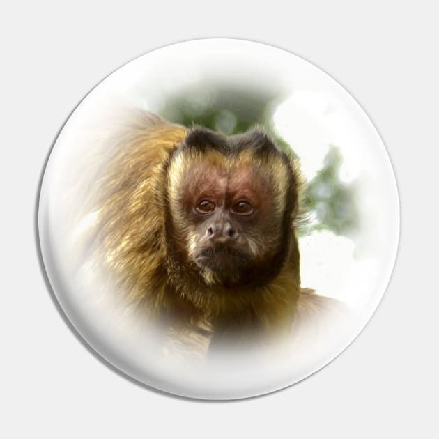 Tufted capuchin Pin by Guardi