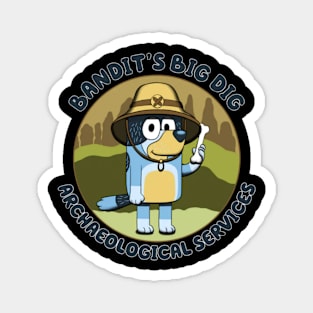 bandit bluey Magnet