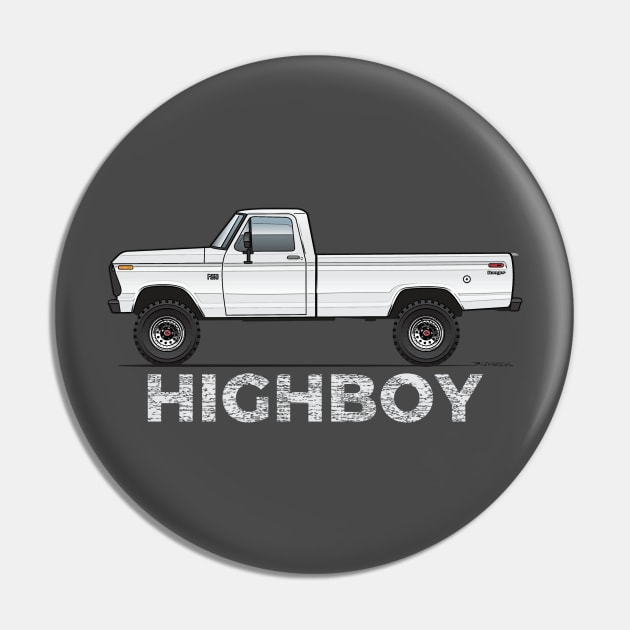Highboy White Pin by JRCustoms44
