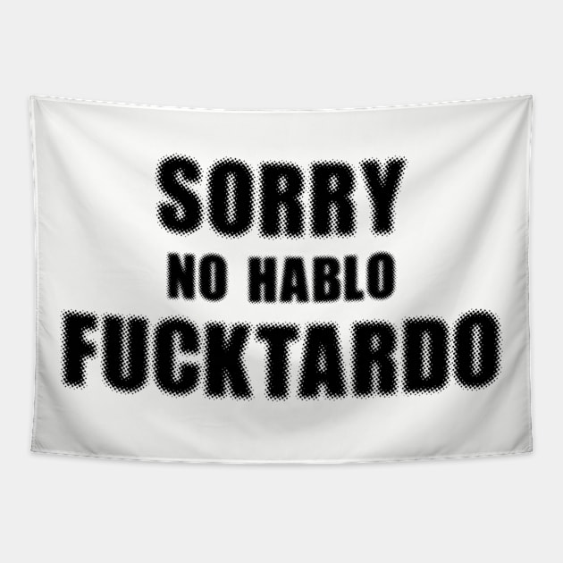 Fucktardo Tapestry by Riel