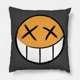 Punk Smiley Pillow