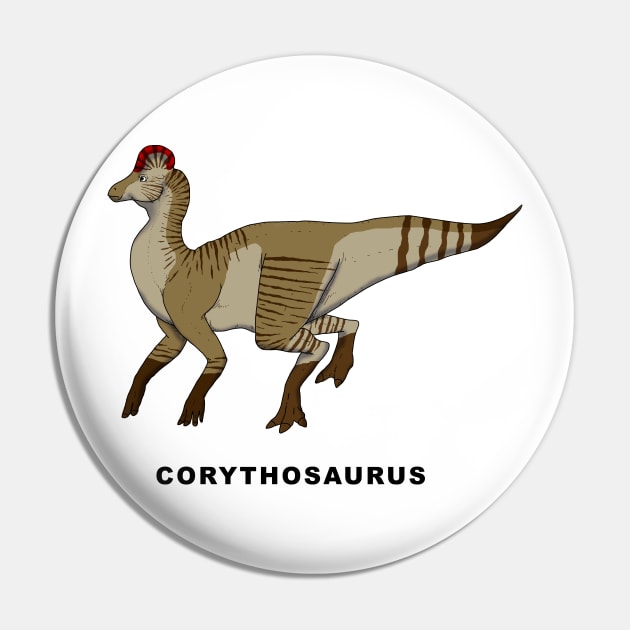 Corythosaurus Pin by lucamendieta