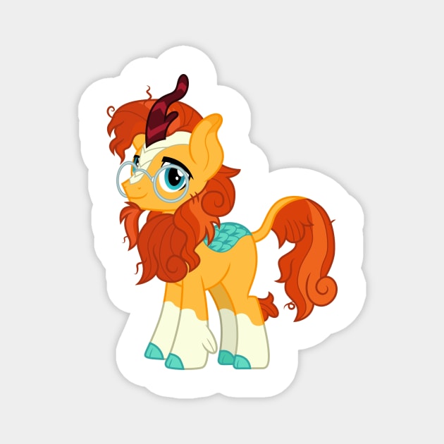 Kirin Sunburst Magnet by CloudyGlow