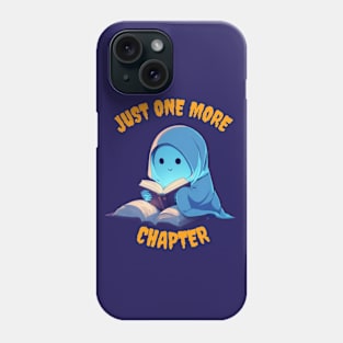 just one more chapter halloween ghost Phone Case