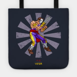 Vega Retro Japanese Street Fighter Tote