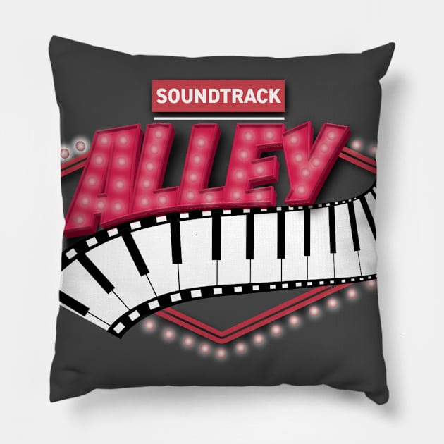 Soundtrack Alley Pillow by Soundtrack Alley