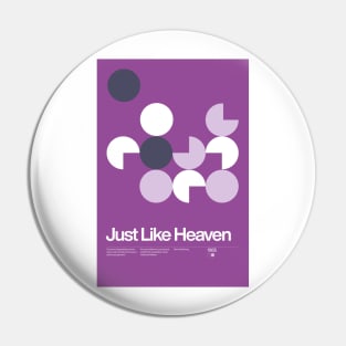 Just Like Heaven Inspired Lyrics Design Pin