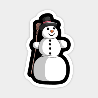 Snowman Winter Snow Christmas Xmas Magnet