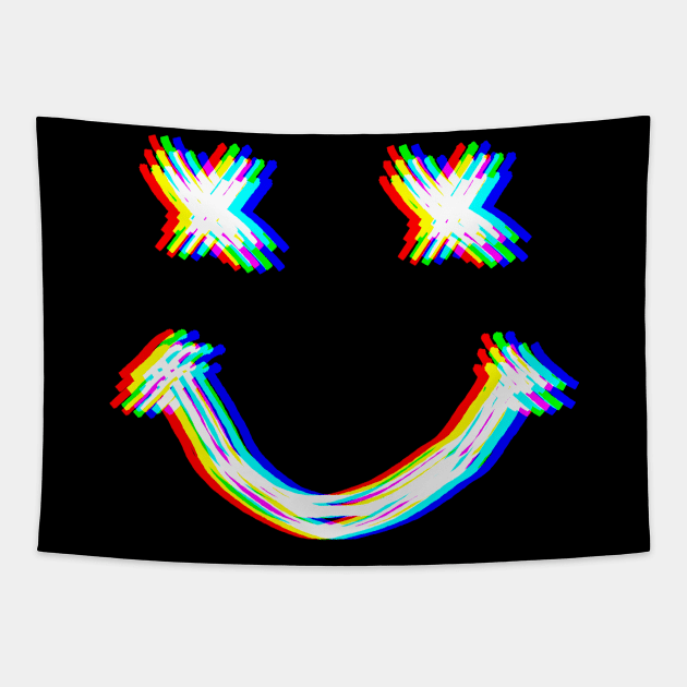 Smiley face tapestry sales