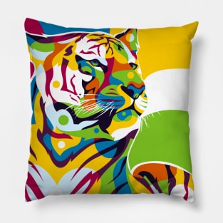 The King Tiger Pillow