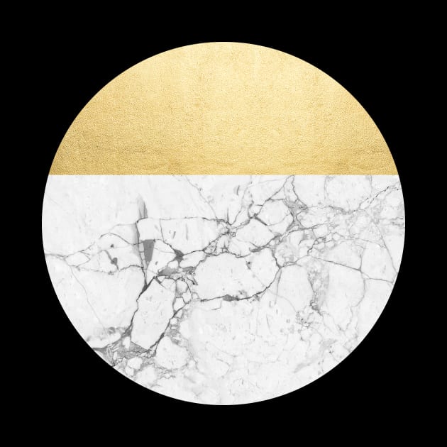 Marble and Gold 02 by Vin Zzep