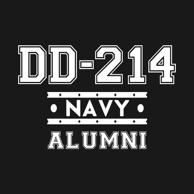 DD214 Alumni Navy Design by TeddyTees