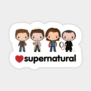 Love Supernatural 1 Magnet