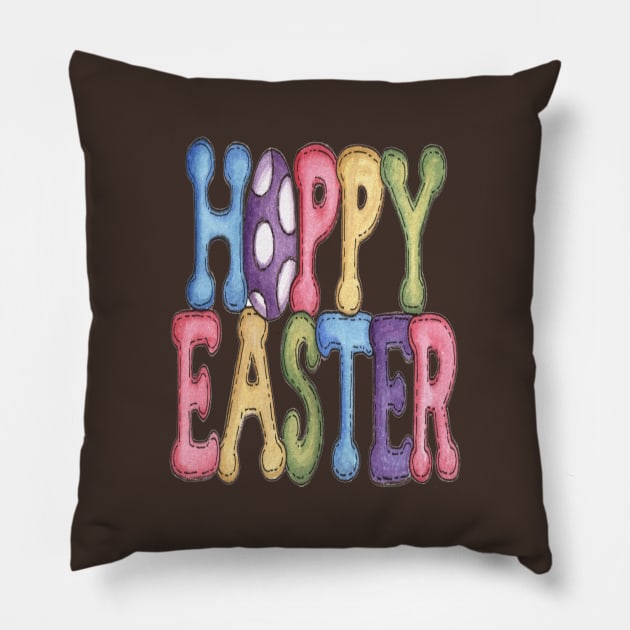 Happy Easter Pillow by UNION DESIGN