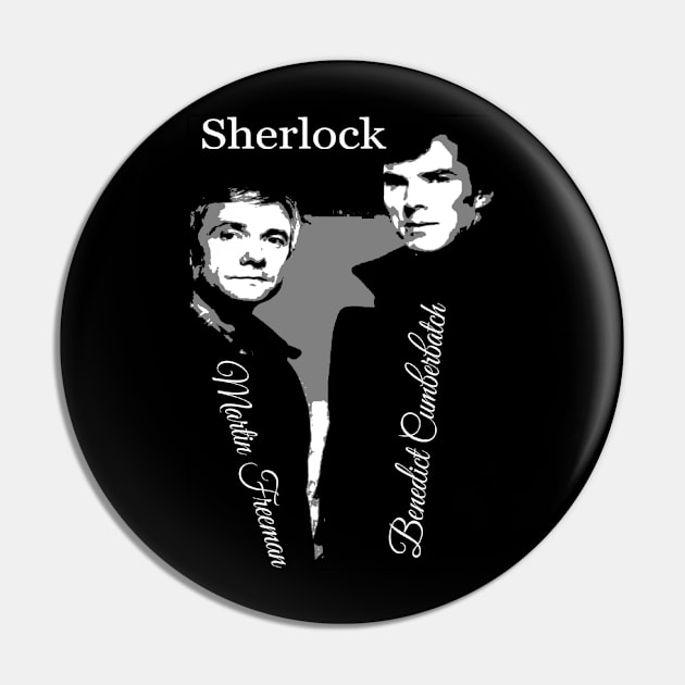 Sherlock Pin by d1a2n3i4l5