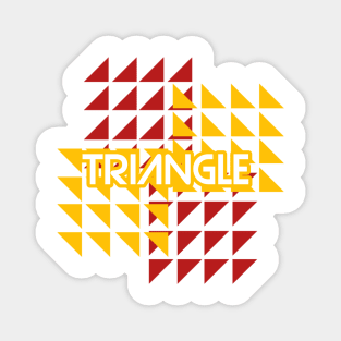 Triangle Gold Magnet