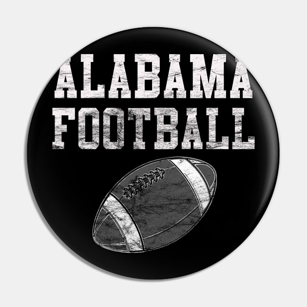 Vintage Alabama Football Pin by tropicalteesshop