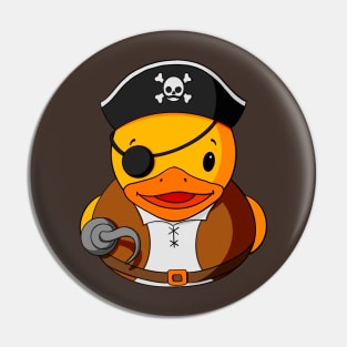 Pirate Rubber Duck Pin