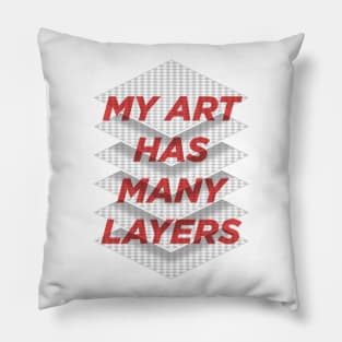 Art Snob Pillow