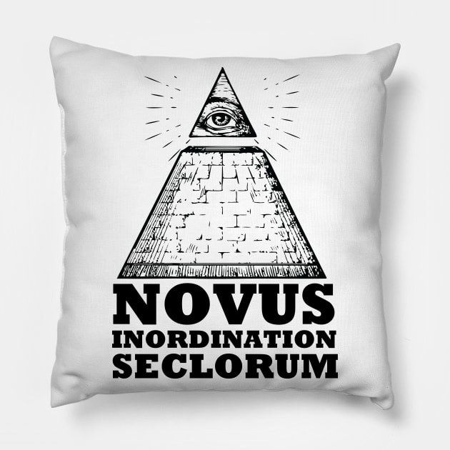 New World Disorder Pillow by EverGreene