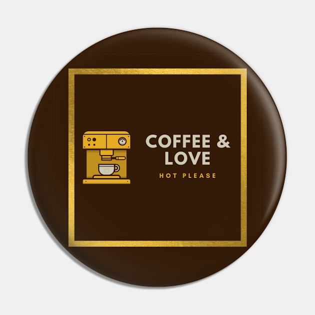 COFFE & LOVE Pin by jonistore
