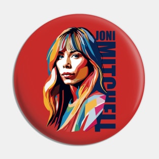 Joni's Melodic Journey Pin