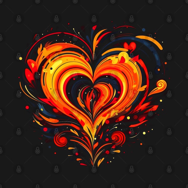 Abstract Heart by Salogwyn